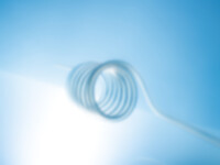 Product image: APT PFA high-purity spiral tubing for semiconductor production Plastic tubing shaped as a spiral