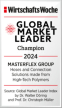 Masterflex: Logo global market leader according to WirtschaftsWoche 2024