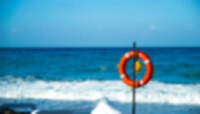 Masterflex Group Urlaubsstimmungsbild: Rettungsring vor blauem Meer