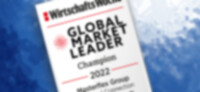 Image: World market leader award 