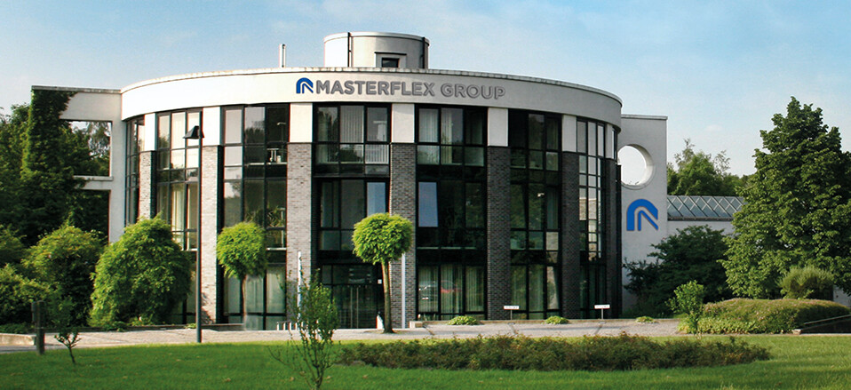 Das Gebäude der Masterflex SE in Deutschland / Gelsenkirchen. 