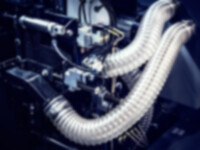 Photo d'application : Tuyaux d'aspiration Masterflex PU en utilisation sur le moteur