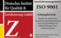 Certificado Induflex ISO 9001